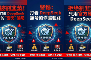 别被割韭菜！那些打着 DeepSeek 旗号的“套壳”骗局